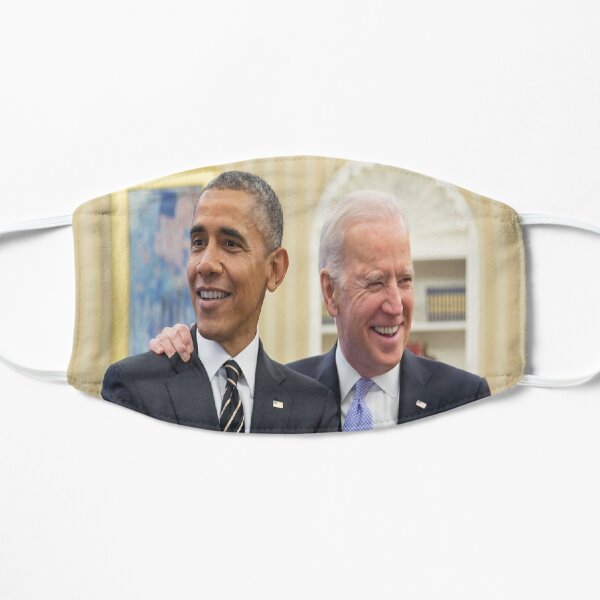 Biden Obama Flat Mask
