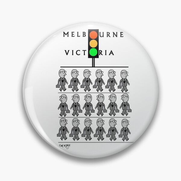 Item preview, Grey men in suits, Melbourne Victoria Australia designed and sold by Al Benge.