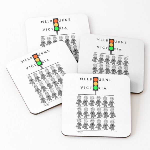 Item preview, Grey men in suits, Melbourne Victoria Australia designed and sold by Al Benge.
