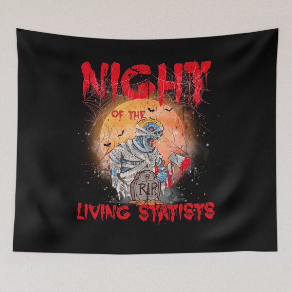 Item preview, Night Of The Living Statists Zombies Halloween designed and sold by BaseStore.