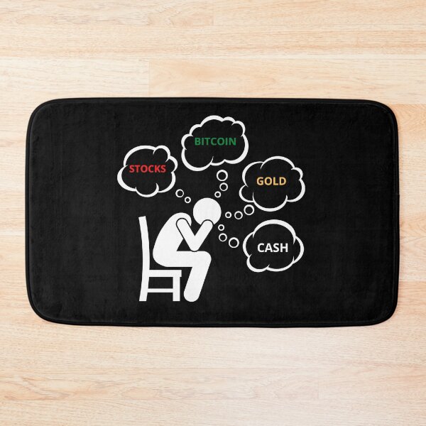 Item preview, Invest?-Black Background  designed and sold by Trendi61.