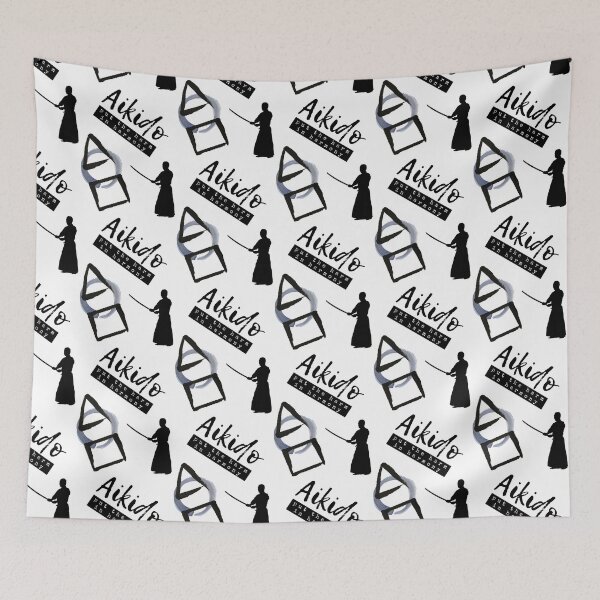 Item preview, Aikido Harmony T-Shirt, Martial Arts Aikido Pattern designed and sold by Polishthestone.