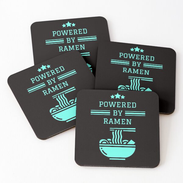 Item preview, Powered by Ramen. designed and sold by NinjaPug.