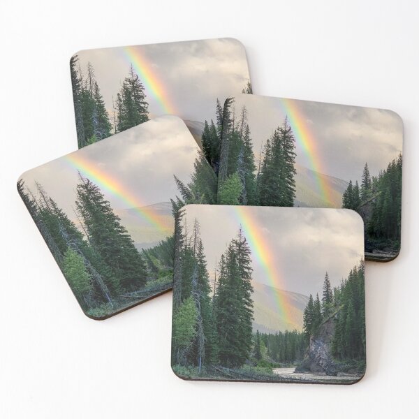 Item preview, Rainbow over the River designed and sold by EarthIndulge.
