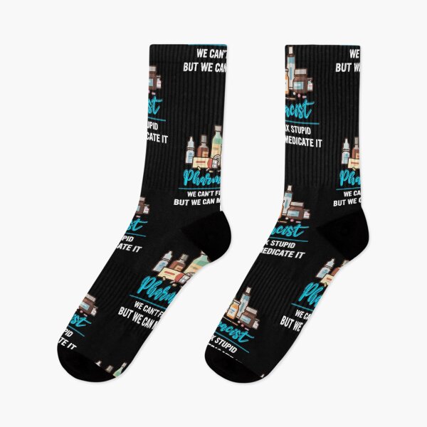 Item preview, Pharmacist We Can't Fix Stupid But We Can Medicate It designed and sold by BaseStore.