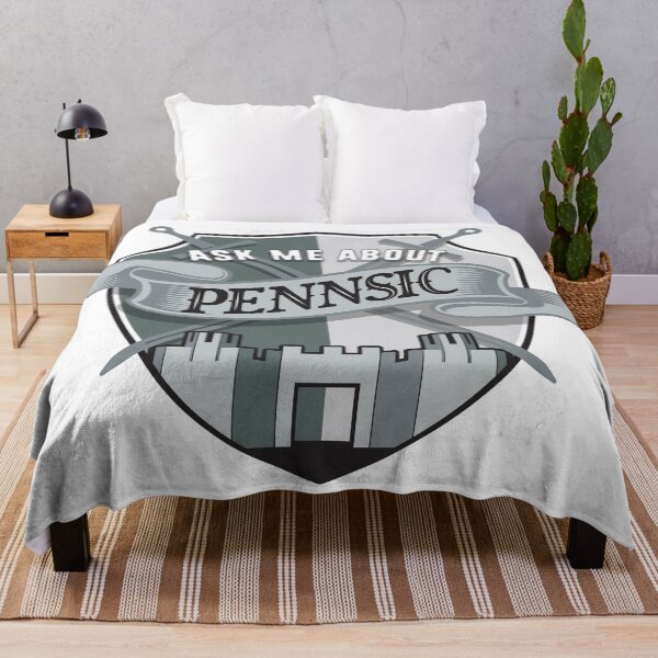 Item preview, ASK ME ABOUT PENNSIC (SILVER) designed and sold by ArtsArtyArt.