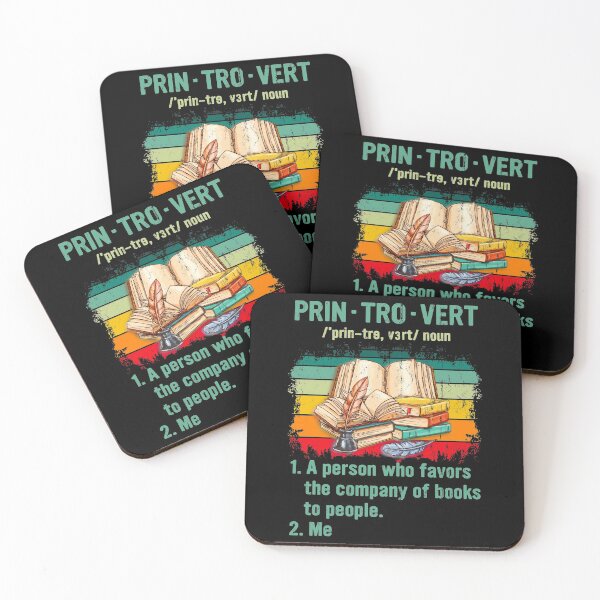 Item preview, Prin Tro Vert Definition REading Book Lovers designed and sold by BaseStore.