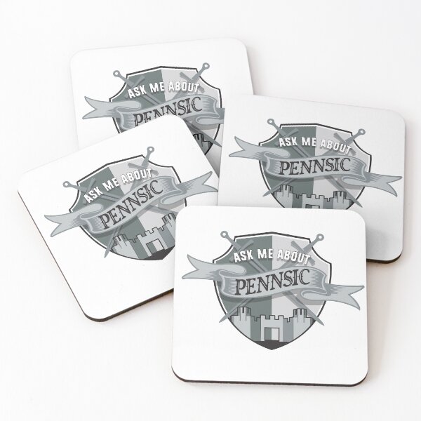 Item preview, ASK ME ABOUT PENNSIC (SILVER) designed and sold by ArtsArtyArt.
