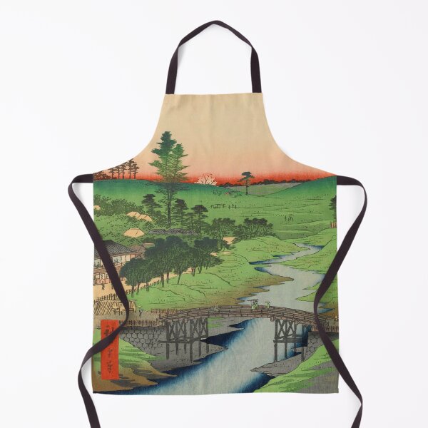 Item preview, Furukawa River Spring Landscape Vintage Ukiyo-e Japanese Art designed and sold by VintageArchive.
