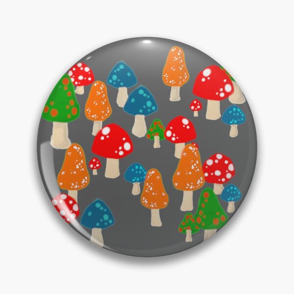 Item preview, Mini Mushrooms designed and sold by LawsonFabrics.