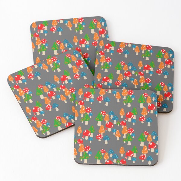 Item preview, Mini Mushrooms designed and sold by LawsonFabrics.