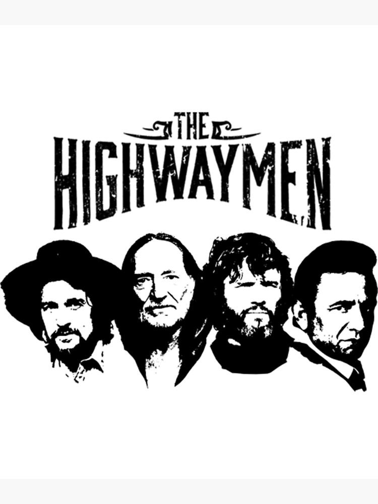 "The Highwaymen Outlaw Country Legends" Poster For Sale By ...