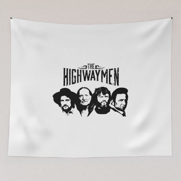 Item preview, The Highwaymen Outlaw Country Legends designed and sold by skinnycrafts91.