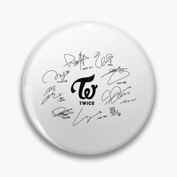 TWICE Member signature
