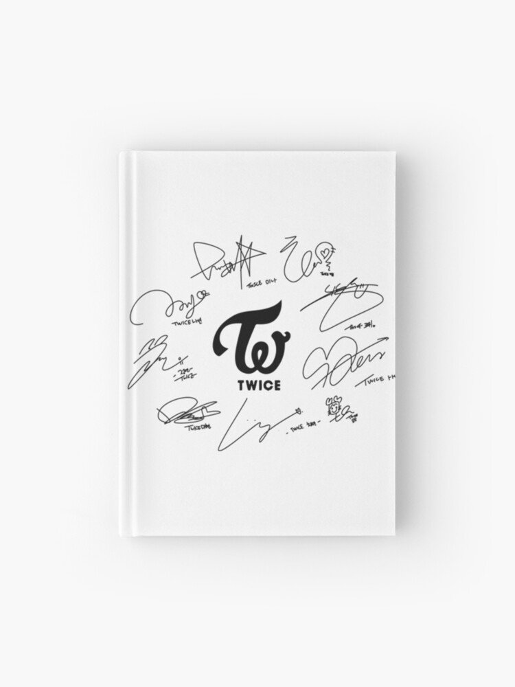 TWICE Member signature
