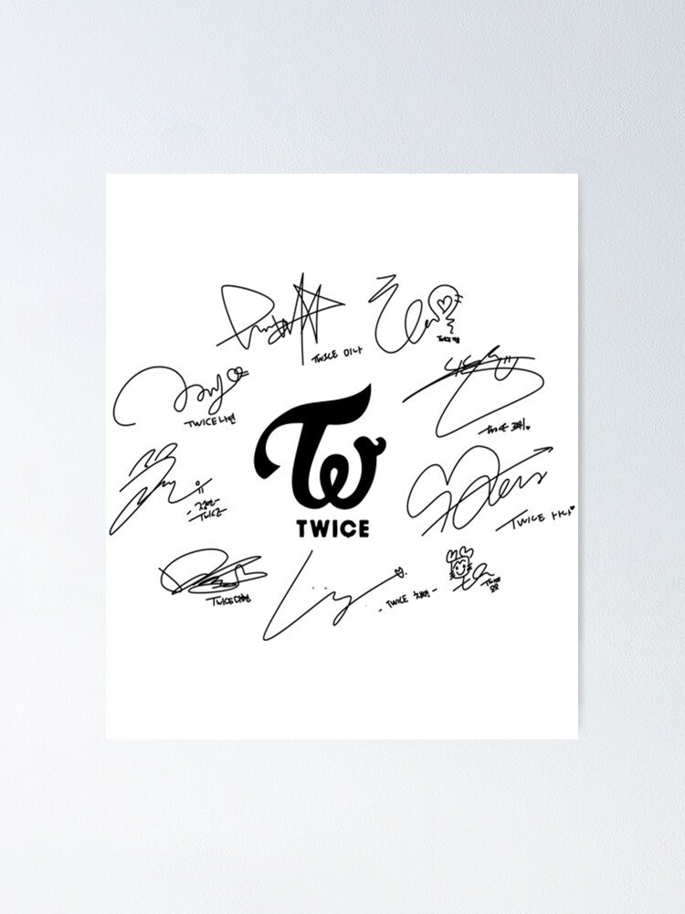 TWICE サイン Yahoo!オークション - TWICE 直筆サイン公式フォトカード