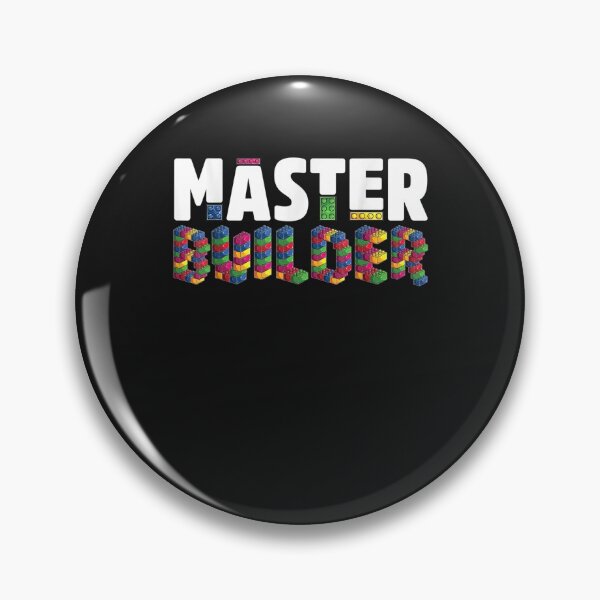 Item preview, Master Builder Kids Building Blocks Bricks Toys Gift T-Shirt designed and sold by Lukifo-Caster.