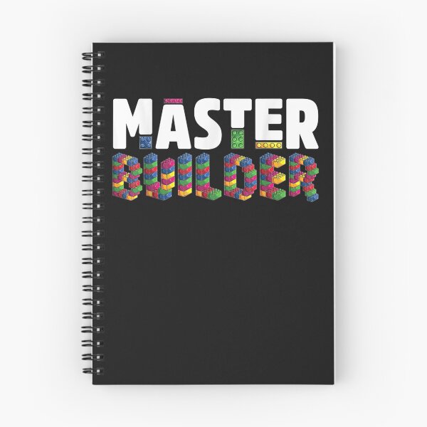 Item preview, Master Builder Kids Building Blocks Bricks Toys Gift T-Shirt designed and sold by Lukifo-Caster.
