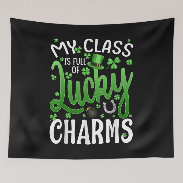 Item preview, My Class Is Full Of Lucky Charms Teacher St Patrick's Day T-Shirt designed and sold by Lukifo-Caster.