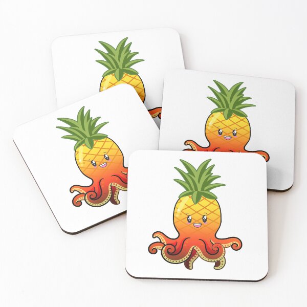 Item preview, Cute Fire Octopus Pineapple for Fruit Lovers designed and sold by LeGND.