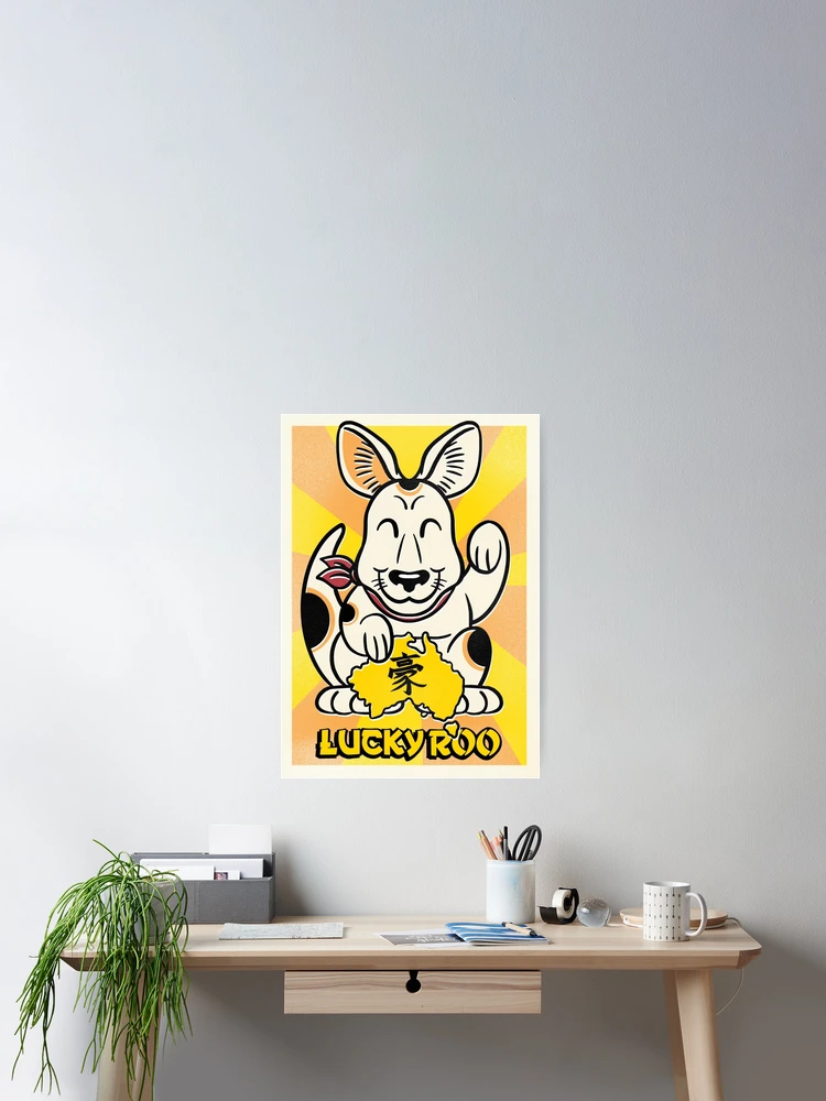 Thumbnail 2 of 3, Poster, Lucky Roo designed and sold by Lucky Roo.