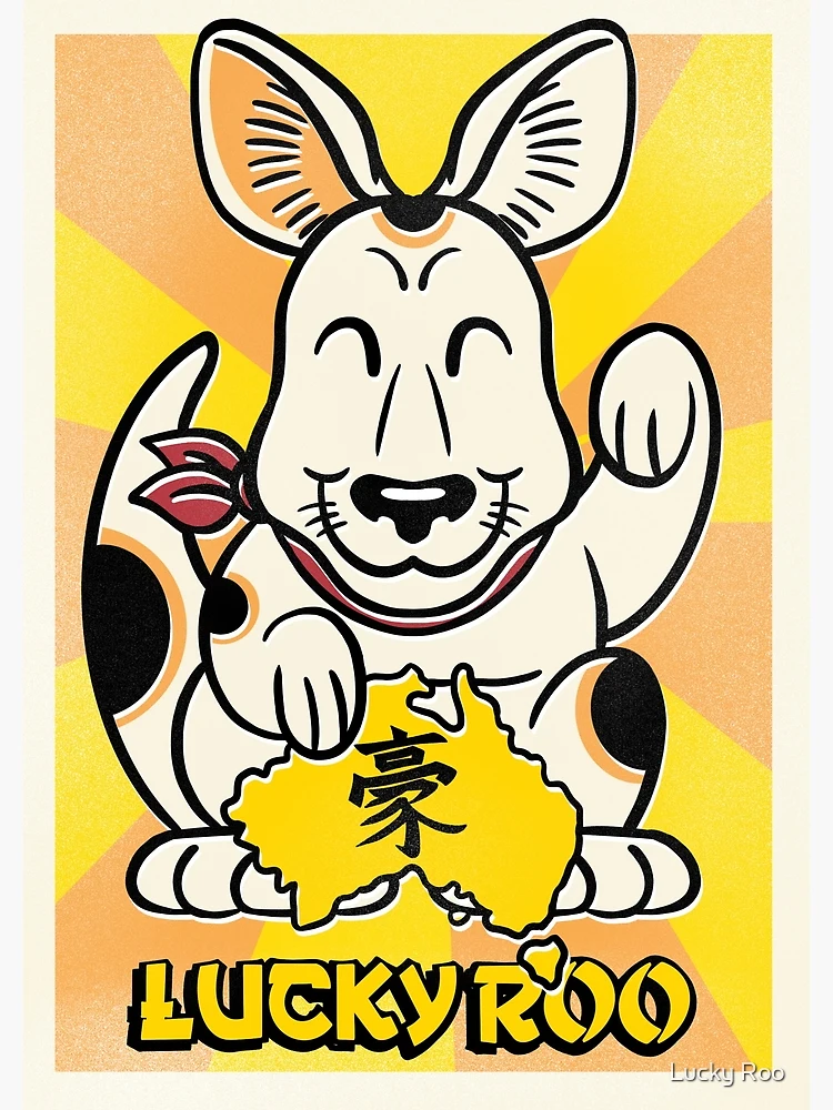 Thumbnail 3 of 3, Poster, Lucky Roo designed and sold by Lucky Roo.