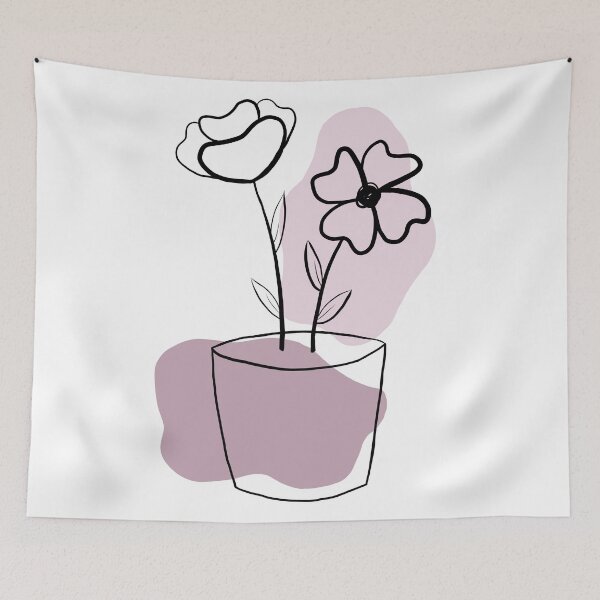 Item preview, Flower Pot Art designed and sold by sophiadiya.