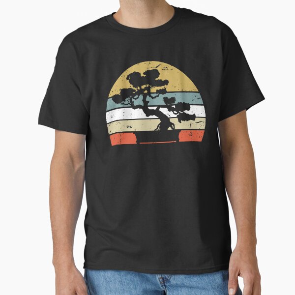 Item preview, Bonsai Retro Vintage Sunset Bonsai Tree designed and sold by mejeoshop.