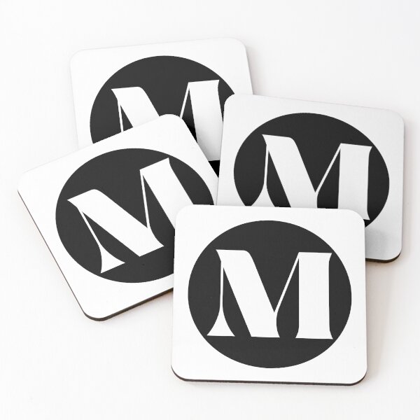 Item preview, M (Letter Initial Monogram)  designed and sold by Texterns.