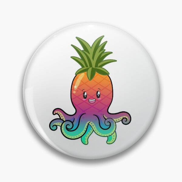Item preview, Cute Rainbow Octopus Pineapple for Fruit Lovers designed and sold by LeGND.