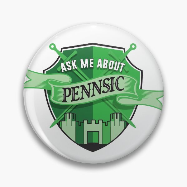 Item preview, ASK ME ABOUT PENNSIC (MEADOW) designed and sold by ArtsArtyArt.