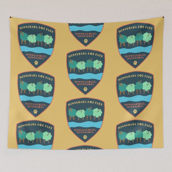 Item preview, Minnehaha Dog Park Badge designed and sold by Taylor Tinkham.