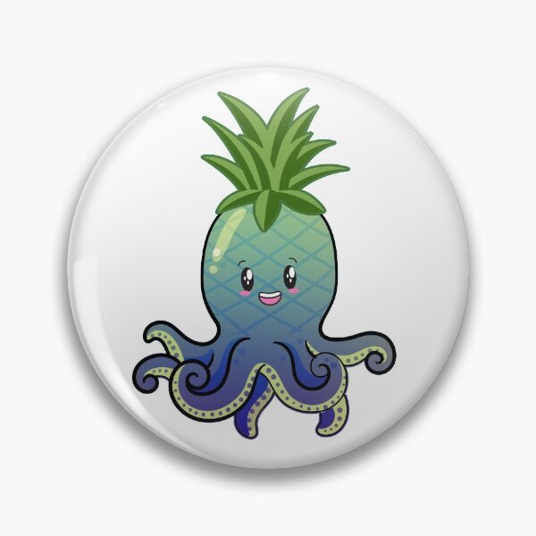 Item preview, Cute Blue Octopus Pineapple Tropical Fruit Lovers designed and sold by LeGND.