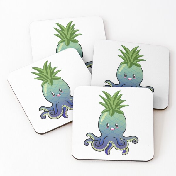 Item preview, Cute Blue Octopus Pineapple Tropical Fruit Lovers designed and sold by LeGND.