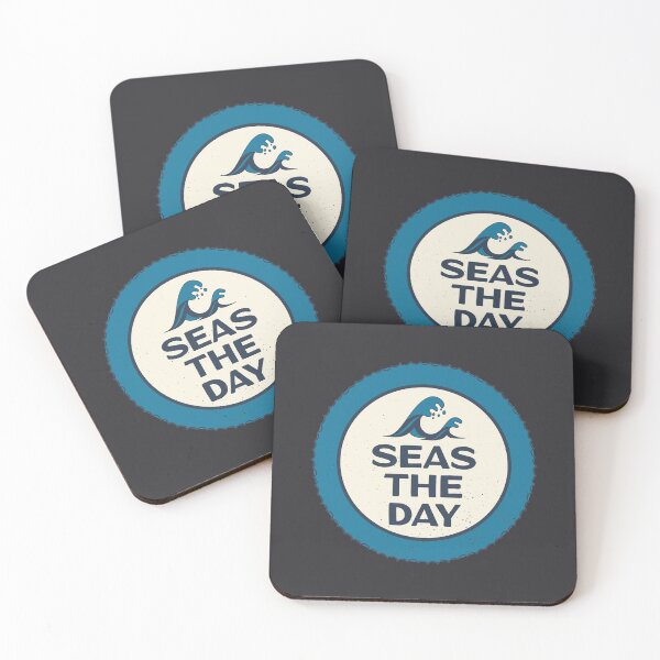 Item preview, Seas the Day Waves designed and sold by SharksOnShore.