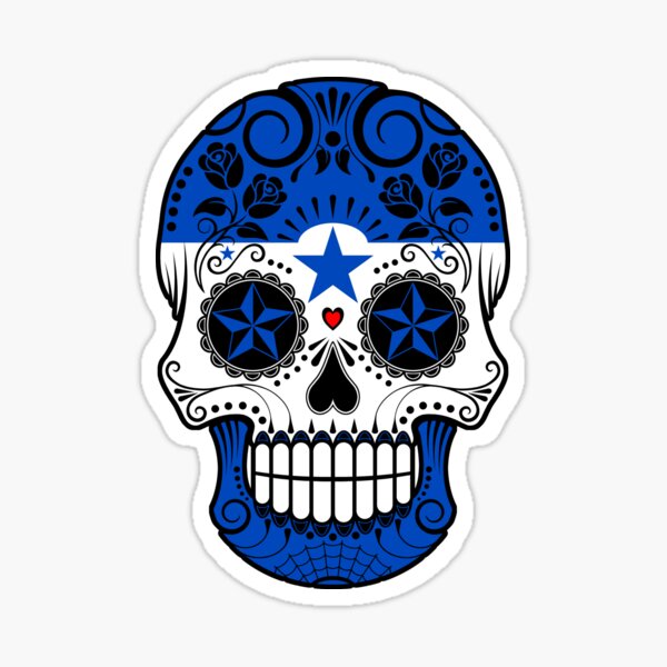 DALLAS COWBOYS SUGAR SKULL HEAD