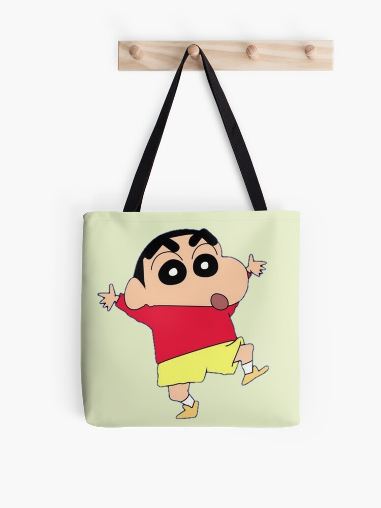 Kawaii Crayon Shin-Chan Handbag Cartoon Canvas Storage Bag High-capacity  Cute Girl Kawaii Crayon Shin-Chan Handbag for Student