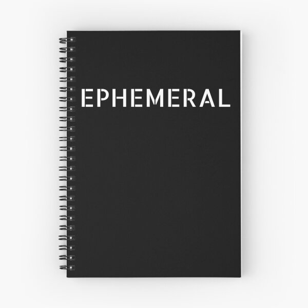 Item preview, Time is Ephermeal [White design] designed and sold by sillyaprons.