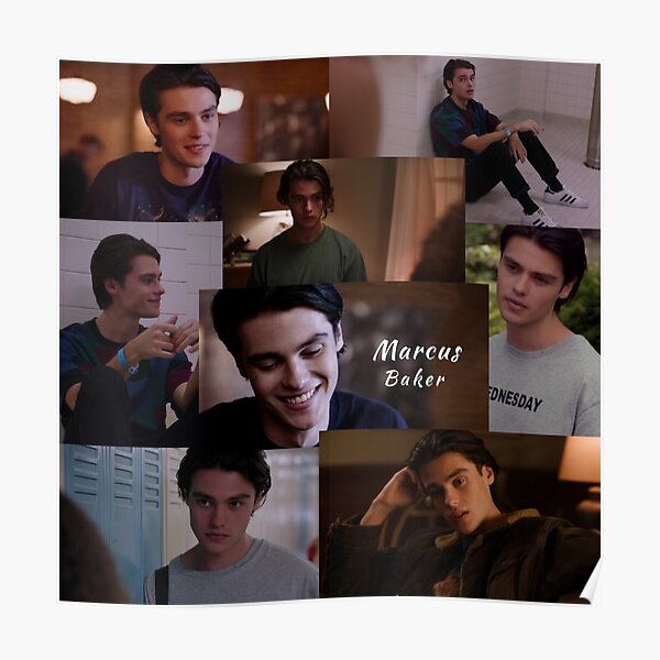 Marcus Baker from Ginny and Georgia Poster