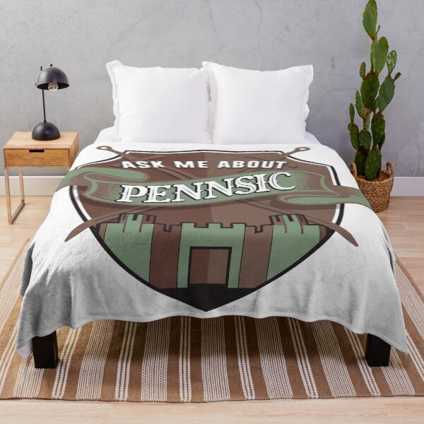 Item preview, ASK ME ABOUT PENNSIC (RUST) designed and sold by ArtsArtyArt.