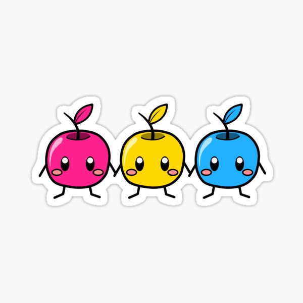 Aperçu de l'œuvre Pan Pride Junimos créée et vendue par Satellite Stickers.