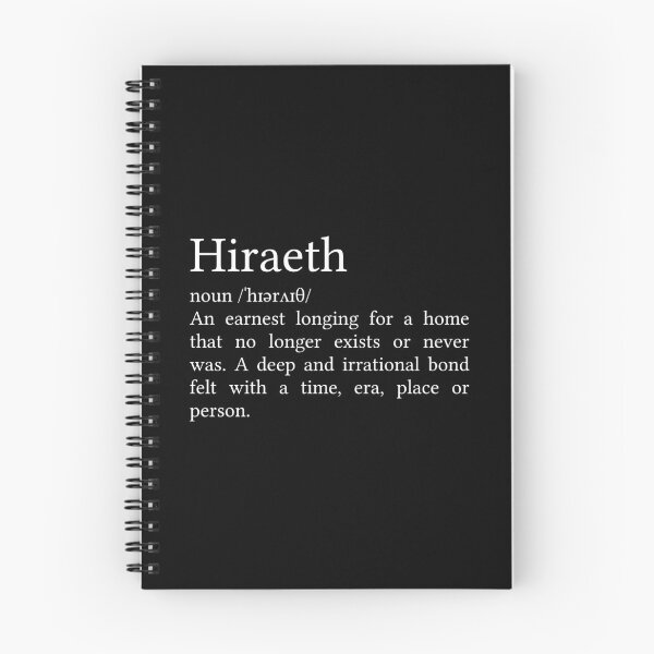 Item preview, Hiraeth Definition designed and sold by Jamila Benito.