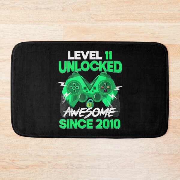 Item preview, 11 Yrs Old Gift Boy Level 11 Unlocked Awesome 2010 Birthday designed and sold by AngelJames.