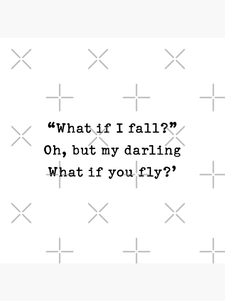 Oh but my darling what if you fly? by corbrand