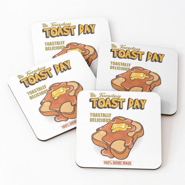 Item preview, Its Tuesday Toast Day designed and sold by pixeldsigns.