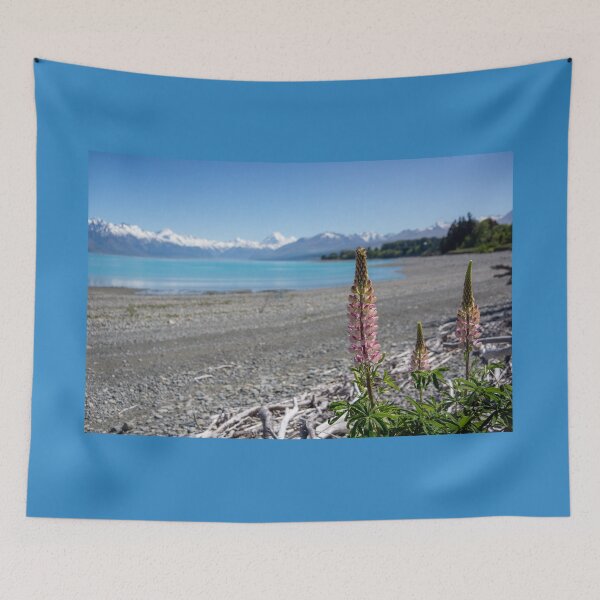 Item preview, Lupins on the beach. designed and sold by Anne Scantlebury.