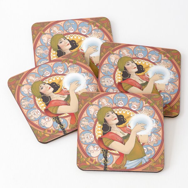Item preview, Mystical Art Nouveau Tonyana designed and sold by nevernotamanda.