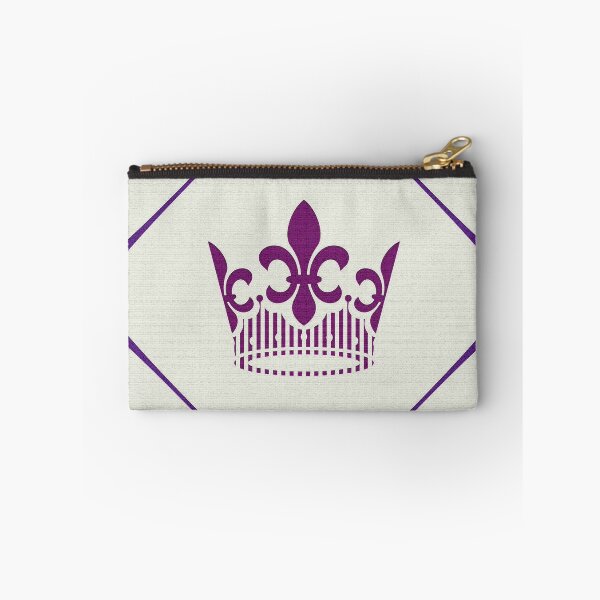 Item preview, Fleur-de-Lys Purple Crown 0300 designed and sold by vortexatelier.