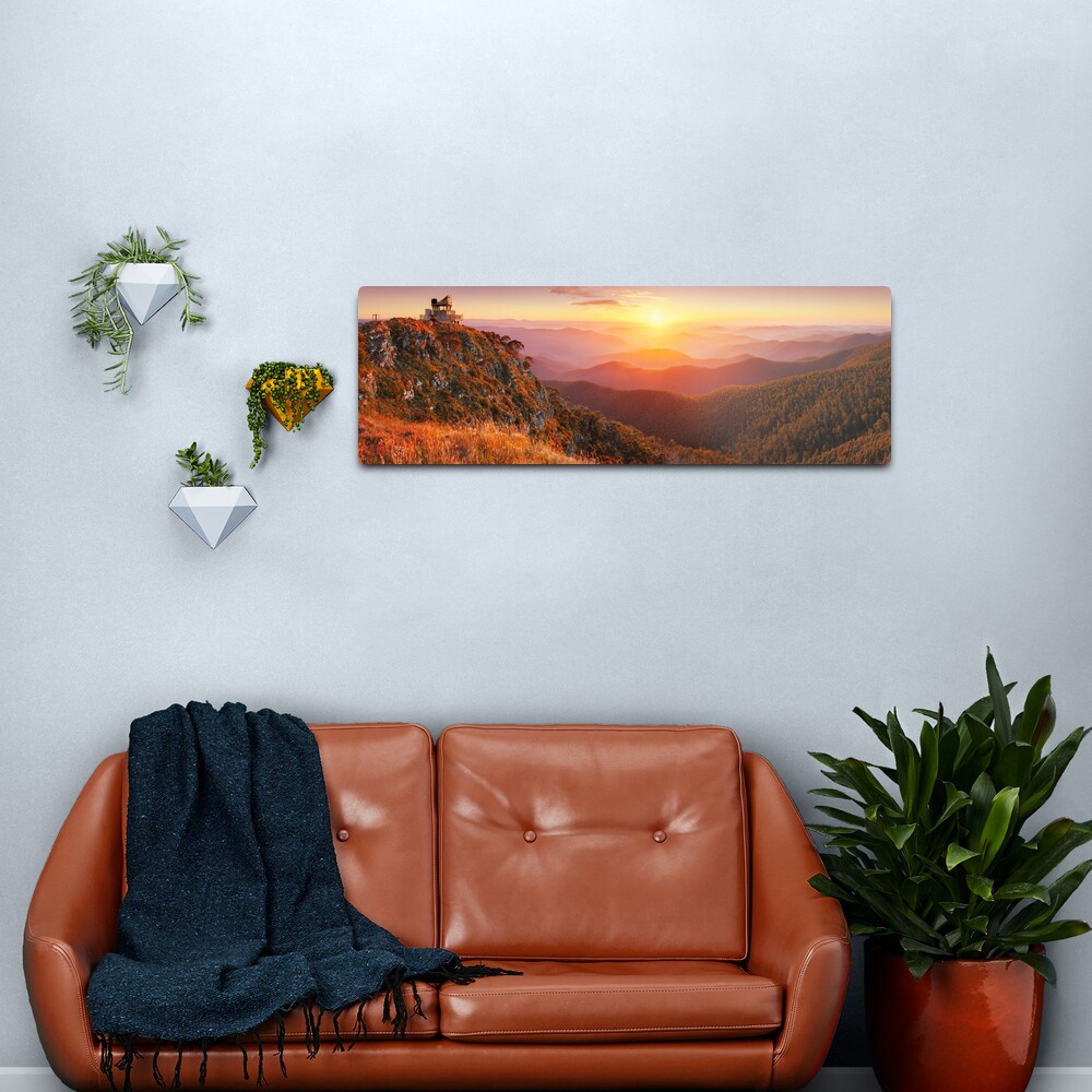 Pinnacles Fire Lookout, Alpine National Park, Victoria, Australia Metal Print