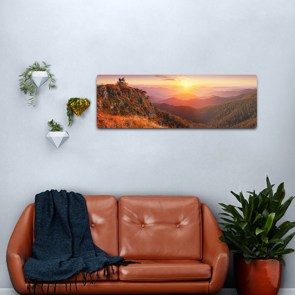 Pinnacles Fire Lookout, Alpine National Park, Victoria, Australia Metal Print